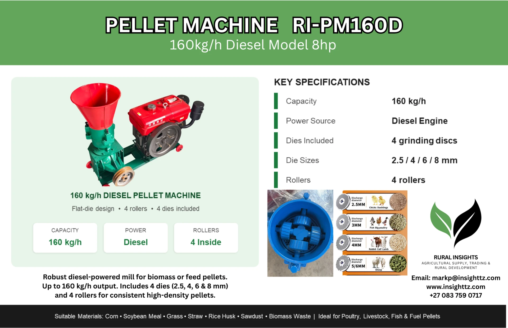 Pellet Machine RI-PM160D photograph 9